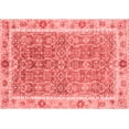 thumbnail image 1 of Ahgly Company Machine Washable Indoor Rectangle Oriental Red Traditional Area Rugs, 8' x 10', 1 of 4