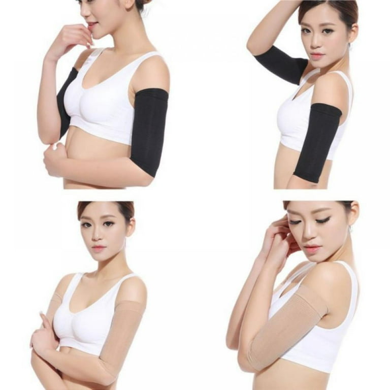 2 Pairs Arm Slimming Shapers Sleeves for Women - Upper Arm