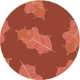 thumbnail image 1 of Ahgly Company Machine Washable Indoor Square Transitional Bright Orange Area Rugs, 3' Square, 1 of 7