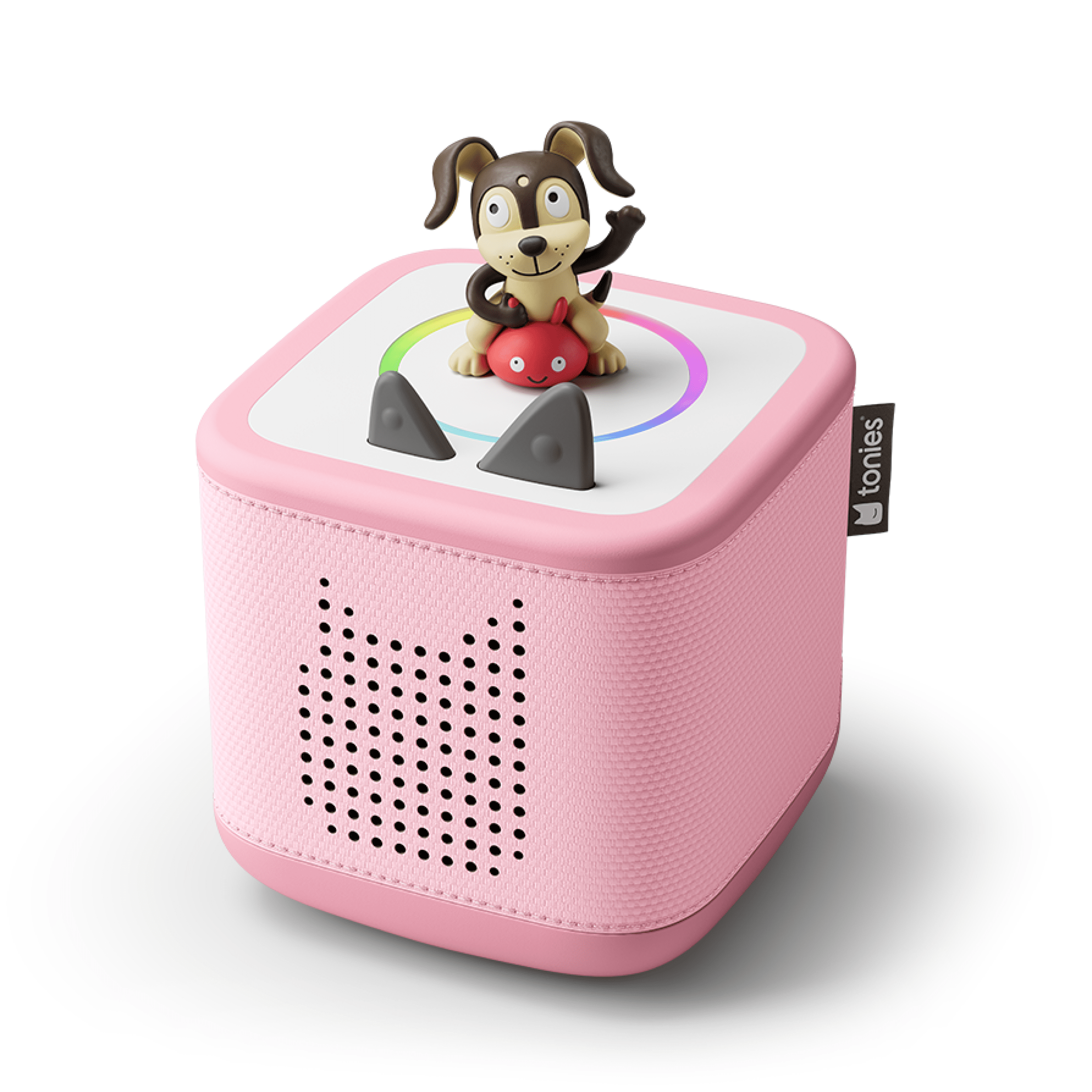 tonies – Mon premier coffret Playtime Puppy pour la Toniebox 2 – Rose nuage (bilingue anglais et français)