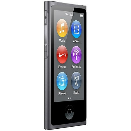 Refurbished Apple iPod Nano 7th Generation 16GB Slate MD481LL/A