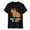 Black, variant on Womens Summer Crew Neck Short Sleeve Tops Casual Cute Cartoon Character Graphic Tees Pattern Printed Style Holiday Wear T-Shirts
