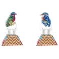 thumbnail image 2 of Cuadros Decorativos 2 muñecas de dibujos animados con cabeza móvil DIYmuñeca perforadora de diamantesdecoración de mesa para el hogar y la oficina Ehuebsd embutido en tela, 2 of 7