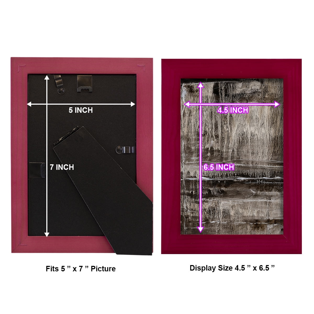 Continuum III -Framed Print w/glass-Cherry Red