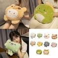 thumbnail image 2 of Comfortable Hand Muffs Plush Muffler Hand Warmer for Children Winter Day Women Winter Supplies Hand Warmer For Women And Kids Lovely Theme Throw Pillow Cushion Thicken Hand Muffs Plush, 2 of 10