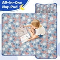 thumbnail image 4 of Blue Baseballs and USA Flags Pattern Toddler Nap Mats for Kids Preschool,Sleeping Mat Bag or Kids,Toddler Sleeping Bag,Toddler Nap Mat or Daycare, 4 of 6