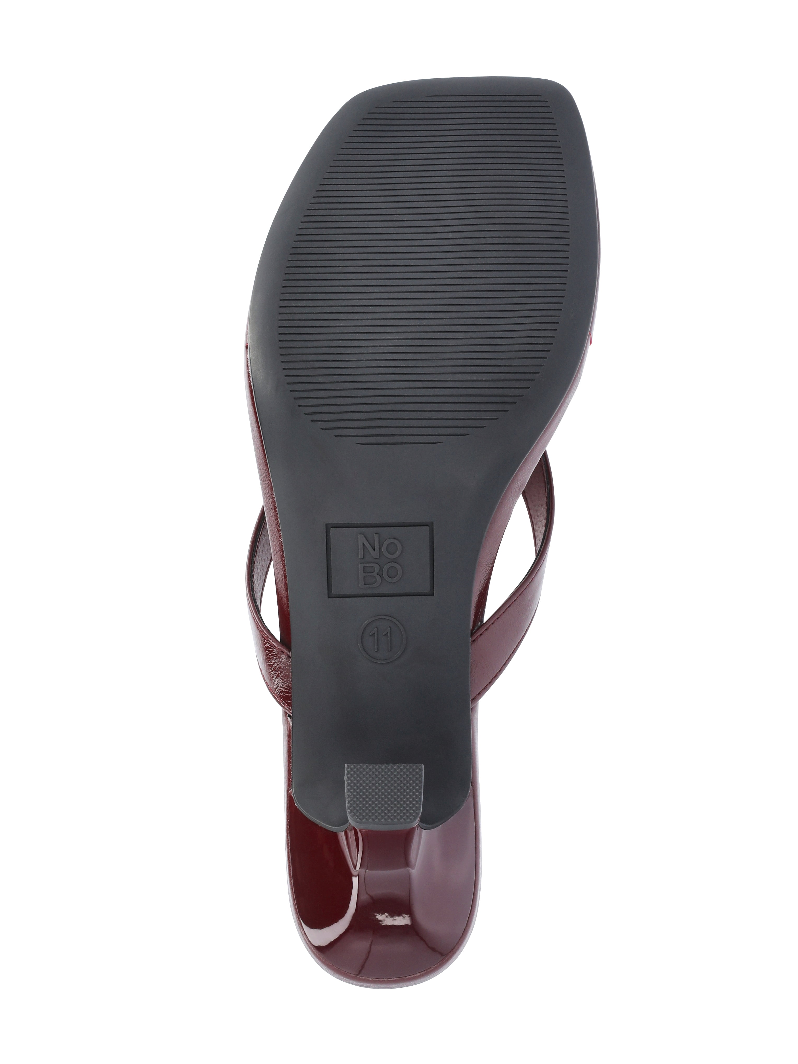No Boundaries Women's Kitten Heel Thong Sandals