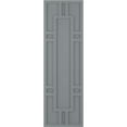 thumbnail image 5 of Ekena Millwork 12"W x 26"H True Fit PVC Hastings Fixed Mount Shutters, Ocean Swell (Per Pair - Hardware Not Included), 5 of 9