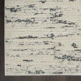 thumbnail image 5 of Nourison Textured Contemporary Modern Abstract Ivory Blue 5'3" x 7'3" Area Rug, (5' x 7'), 5 of 9
