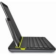 thumbnail image 5 of Teclado Bluetooth multidispositivo Logitech K480 para computadoras, tabletas y smartphones. Negro, compacto, con dial e interruptor, resistente a salpicaduras - 920-006342 (Renovado), 5 of 5
