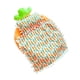 thumbnail image 2 of Cama de muñeca de peluche para dormir, juego de simulación, muebles en miniatura para dormitorio Naranja, 2 of 6
