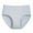 Gray #93, variant on WULMLEO Absorbent Incontinence Underwear for Women Washable Urinary Leak Proof Brief Cotton 56 ML for Maternity Postpartum Watermelon Red XS