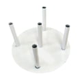 thumbnail image 3 of GUOOL Flower Pole Display Stand Base Standing Base Party Flower Holder Stand for Event Wedding Supplies Reception Ceremony Birthday Five Pole, 3 of 9