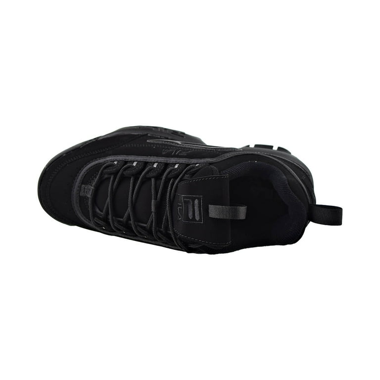 Zapatos fila top color negro waterproof