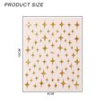 thumbnail image 3 of 24 hojas de pegatinas de uñas de estrellas Ormromra autoadhesivas para decoración de uñas, 3 of 5