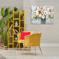 thumbnail image 2 of Stupell Industries Ivory & Ruby Bouquet Abstract Painting Wrapped Canvas Canvas Art Print Wall Art, 40 x 30, 2 of 7