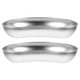 thumbnail image 5 of 2 bandejas de acero inoxidable para instrumental dental, bandejas quirúrgicas, recipientes para vómito, 5 of 7