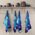 thumbnail image 5 of SKYSONIC Mysterious Jellyfish Kitchen Towels, 18 x 28 Inch Super Soft and Absorbent Dish Cloths for Washing Dishes, 4 PCS Reusable Multi-Purpose Microfiber Hand Towels for Kitchen, 5 of 7
