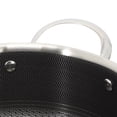 thumbnail image 4 of Oster Modessa 4.5 Quart Nonstick Triply Stainless Steel Dutch Oven with Honeycomb Design in Silver, 4 of 5