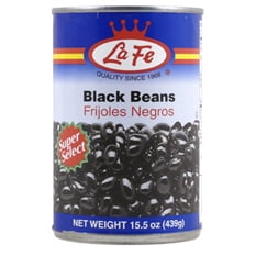 La Fe Black Beans In Water And Salt