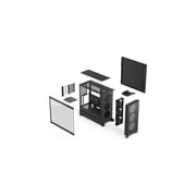 Fractal Design Pop 2 Air Black - Tempered Glass - Performance Airflow PC Gaming Case - Mesh Front Panel - Three 120 mm Fans Included - Spacious Interior - ATX/mATX/ITX Motherboard Support
