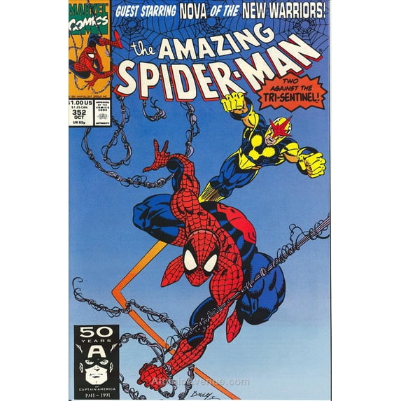 Amazing Spider-Man, The #352 VF ; Marvel Comic Book