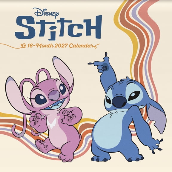 Trends International 2027 Stitch Wall Calendar
