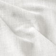 thumbnail image 3 of TWOPAGES Polyester Linen Light Filtering Curtain Grommet Drape for Sliding Glass Door Window Treatment, 1 Panel, 100"x84", Ivory White, 3 of 6