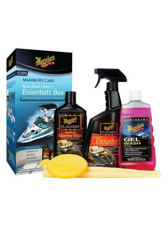 Boat Wax in Boat Cleaners