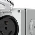 thumbnail image 2 of 30Amp Power Outlet Box 125Volt NEMA TT-30R for Electric Vehicles, 2 of 5
