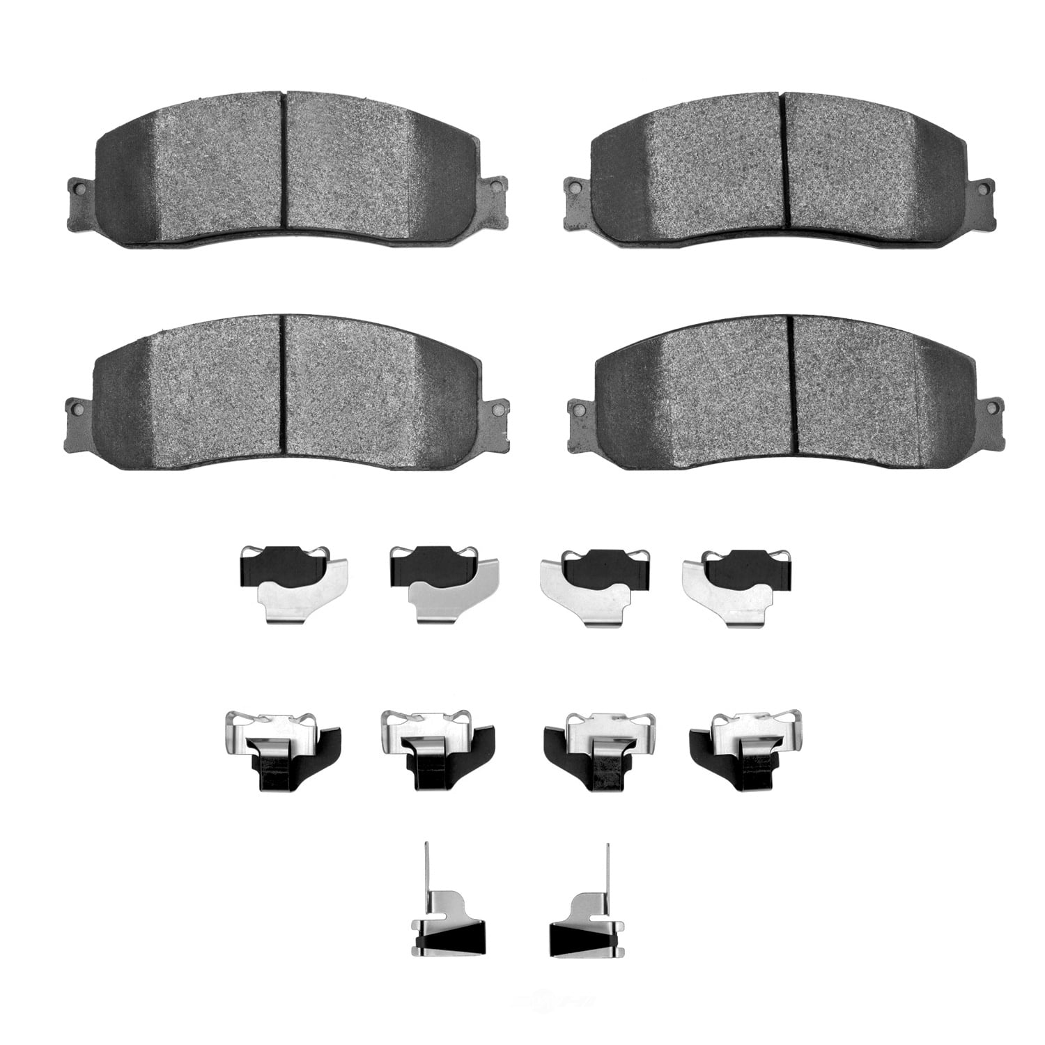 Dynamic Friction Company 1400-1333-01 DFC Ultimate Duty Performance Brake Pads and Hardware Kit