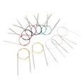 thumbnail image 1 of Juego de agujas de tejer Circulares ANGGREK 80 Cm Con bolsa de Almacenamiento, 1 of 7