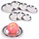 thumbnail image 1 of Camping Round 14-26cm Dia Stainless Steel Tableware Dinner Plate Food Container, 1 of 4
