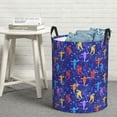 thumbnail image 6 of Goofa Ice Hockey Players With Puck Printed Circular Hamper,Laundry Basket with Handles,Storage Baskets Foldable,Large Capacity Laundry Hamper-Medium, 6 of 6
