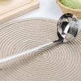 thumbnail image 1 of 2-in-1 Hot Pot Soup Ladle Stainless Steel Long Handle Spoon Long Handle Spoon Skimmer Mesh Strainer Kitchen Tool, 1 of 9