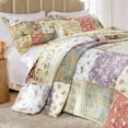 thumbnail image 2 of Greenland Home Fashion Blooming Prairie Bedspread Set - 2 - Piece - Twin 68x86", Multi, 2 of 6