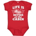 thumbnail image 3 of Inktastic Life is Better at the Cabin with Trees and Moon Boys or Girls Baby Bodysuit, 3 of 5