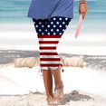 thumbnail image 2 of Womens Relaxed Fit Pants by Generic Summer Casual Drawstring Solid Cropped Cargo Pants, Black, Size XL, 2 of 5