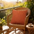 thumbnail image 6 of 17.7in Linen Pillow, Summer Cushion with Insert, Outdoor Indoor Throw Pillow, Decorative Accent for Sofa Bedroom Couch, 6 of 6