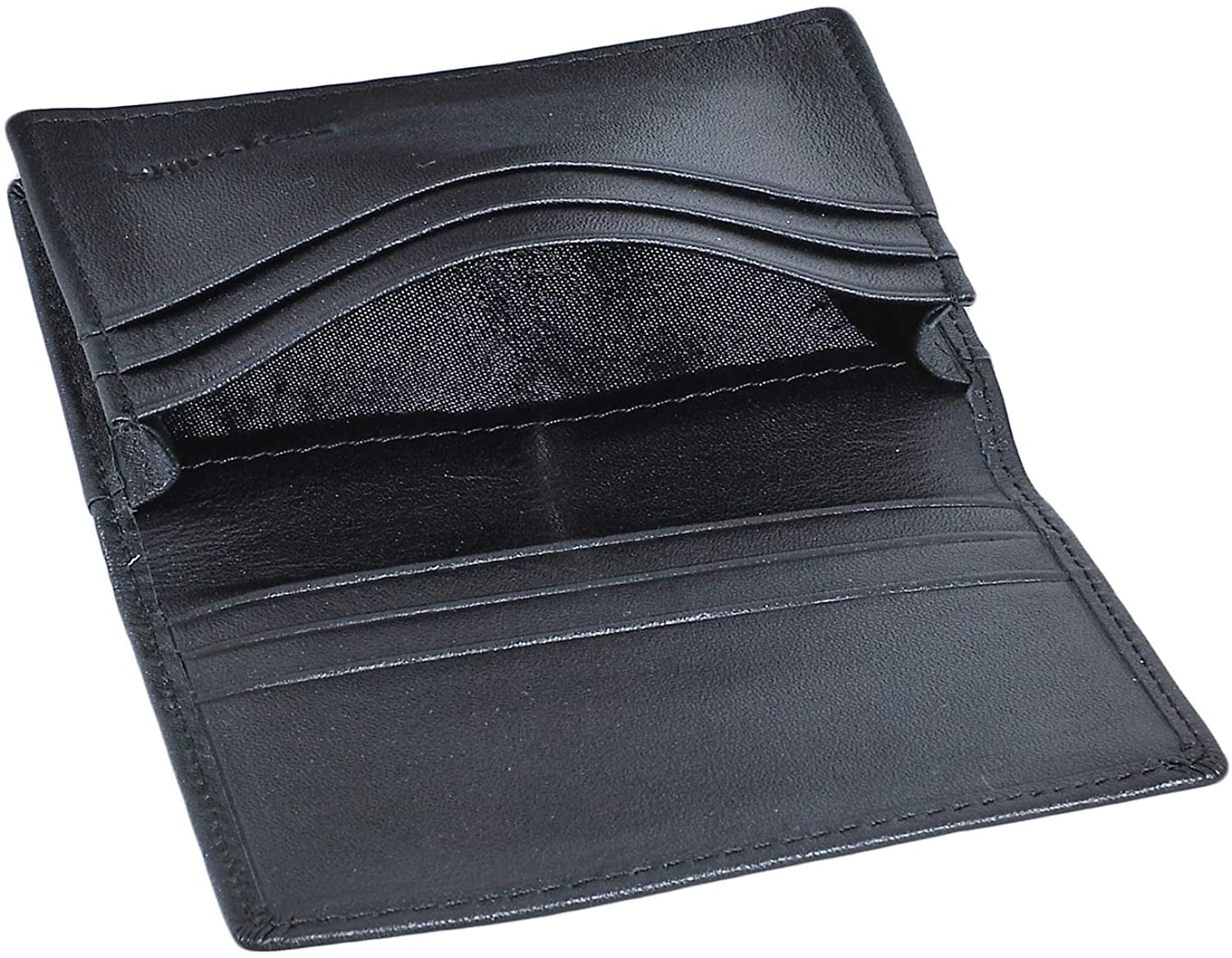 Marshal Men's Slim Front Pocket Wallet - RFID Blocking Genuine Leather Bifold