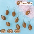thumbnail image 3 of RUseeN 20 Pack Mini Foam Footballs Sports ball Toys Keychains for Boys Girls, Valentines Party Favors Goodie Bag Stuffer School Class for Toddlers, 3 of 7