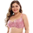 thumbnail image 5 of Women's Plus Size Signature Lace Unlined Underwire Bra with Added Support, 5 of 7