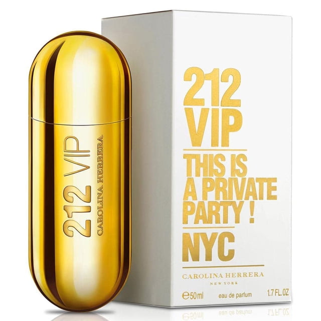Perfume Carolina Herrera 212 VIP Eau de Parfum para mujer, 80 ml Carolina Herrera NA