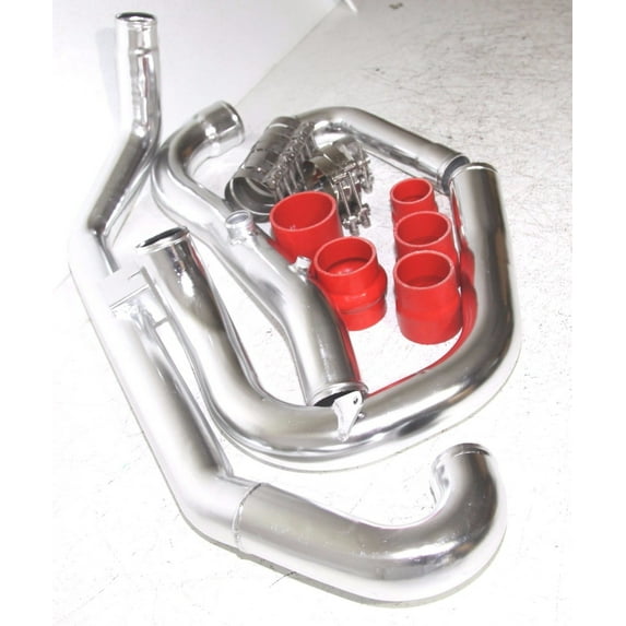 Intercooler Piping+Silicones+Clamps for 93-96 Mitsubishi EVO 1 2 3 MANZO exhaust CBE VW 056