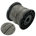 thumbnail image 6 of ALL-CARB 7 x 7 Strand Construction 328FT 1/16 Inch Stainless Steel Wire Rope with 150 Sleeves Fit for Hanging Items and Building Fences, 6 of 7