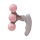 thumbnail image 3 of Rodillo de liberación miofascial con 6 ruedas para masaje de drenaje linfático tisular Rosa, 3 of 8