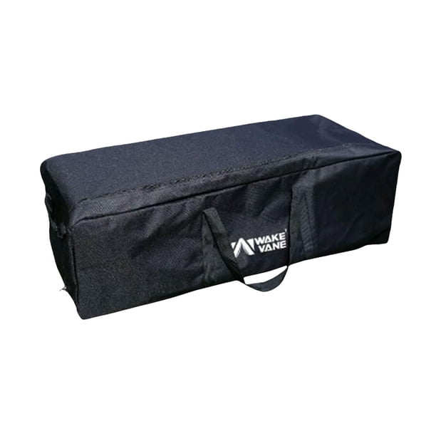 Bolsa de almacenamiento para acampar, bolsa de lona extragrande, multifuncional, con cremallera, resistente M