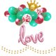thumbnail image 1 of Kit de globos Love, 18 unidades, Mylar y látex para bodas y San Valentín, 1 of 1