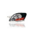thumbnail image 4 of Headlight - Compatible/Replacement for '07-11 Toyota Yaris Sedan S/Sport - Black Bezel - Pair, Left Driver + Right Passenger Set - 8113052A90, 8117052A80, 4 of 4