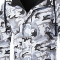 thumbnail image 4 of Savings Clearance 2023!GaThRRgYP Coat for Men Long Sleeves Outwear Clearance,Men's Cotton-padded Jacket Winter Trend Casual Camouflage Style Men's Hooded Cotton-padded Jacket, 4 of 6